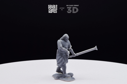 Outrider blood handed captain Davale Games 3D Printed With High Quality Resin - Picture 3 of 11