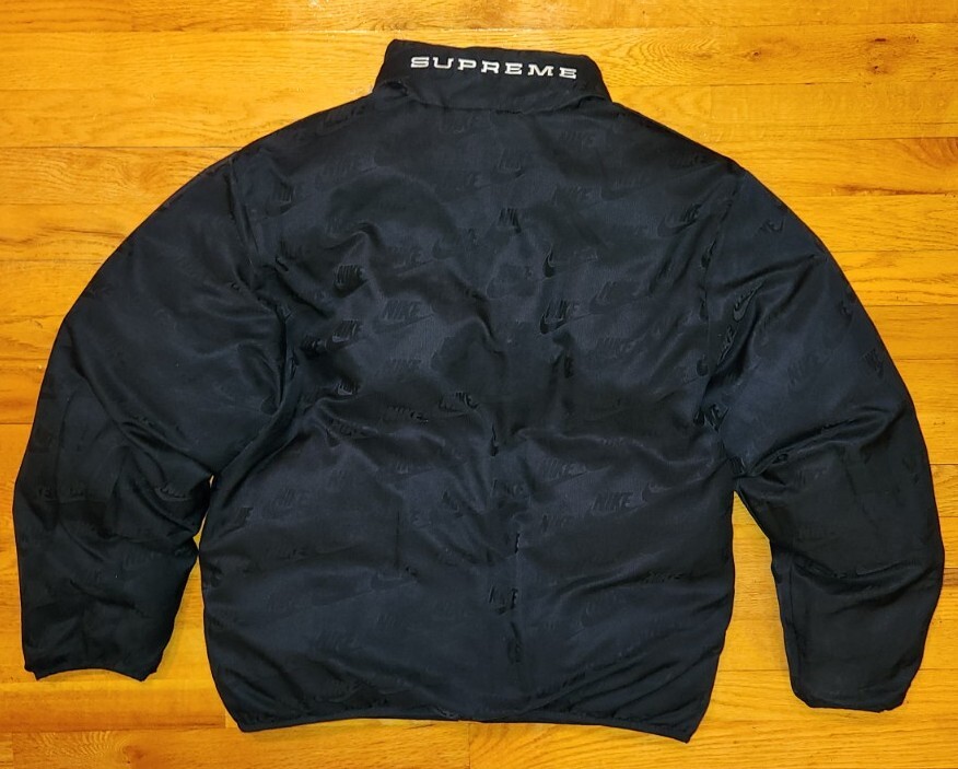 RARE* NIKE × SUPREME Reversible PUFFER Jacket mens M puffy RARE* NIKE × SUPREME Reversible PUFFER Jacket mens M puffy