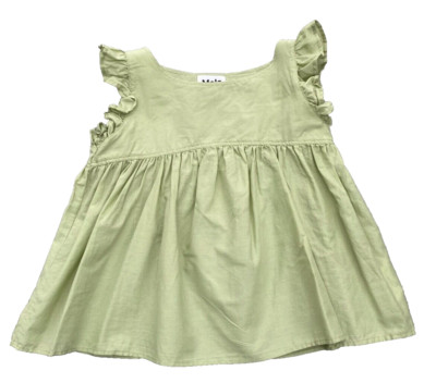 Molo Bluse Shirt Raja grün aus Baumwolle, Gr. 134 - 140, 9 - 10 Jahre