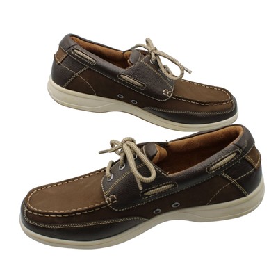 Florsheim Lakeside Slip Boat Shoes 9W Brown Nubuck Florsheim | Shoes | Florsheim Mens Lakeside Oxford Boat  main image 2