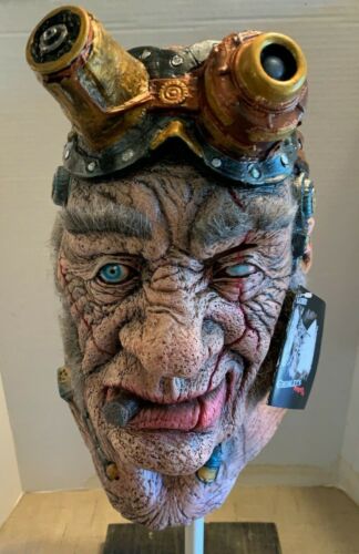 LORD GRIMLEY'S MANOR THE DOCTOR LATEX MASK HALLOWEEN COSPLAY LIFE SIZE