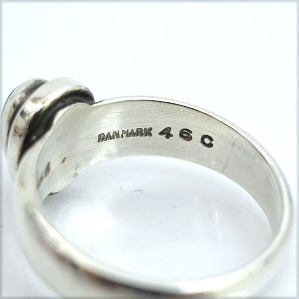 ジョージジェンセン 46C ガーネット リング 指輪 925