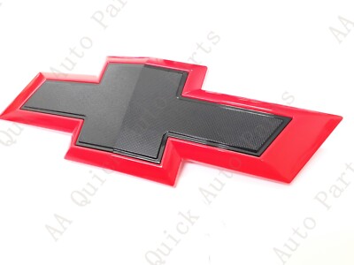 Custom Chevy Bowtie Emblem Gloss Black Front Bowtie Emblem Badge For 2022-2025 Refreshed Chevy Silverado 1500 2006 Chevy Silverado Bowtie - Foto 8