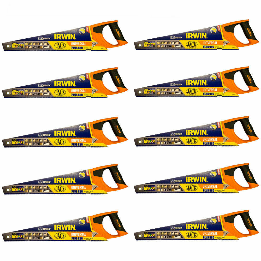 10 Pack Irwin Jack 10505212 880UN Universal 20"/500mm HardPoint Wood