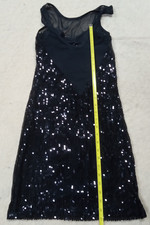 Vintage Windsor women's sequin dress (sz M) 100% polyester made in USA