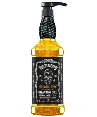 Bandido Shaving Gel - Rasier Gel Moisturizing Effect 1000ml (+Neue Serie)