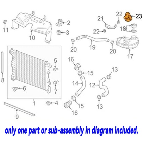 Conexión Manguera 55354565 Para Chevrolet Cruze Epica Sonic Opel Astra - Imagen 6 de 15