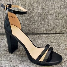 SANDALI DONNA TACCO PLATEAU  CLASSICI ELEGANTI  ESCLUSIVI COMODI SCARPE 39 VV