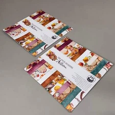 THE FOUR SEASONS (2 Pack) Autumn Collection Paper Pad Stock Paper 12" x 12" 6 De