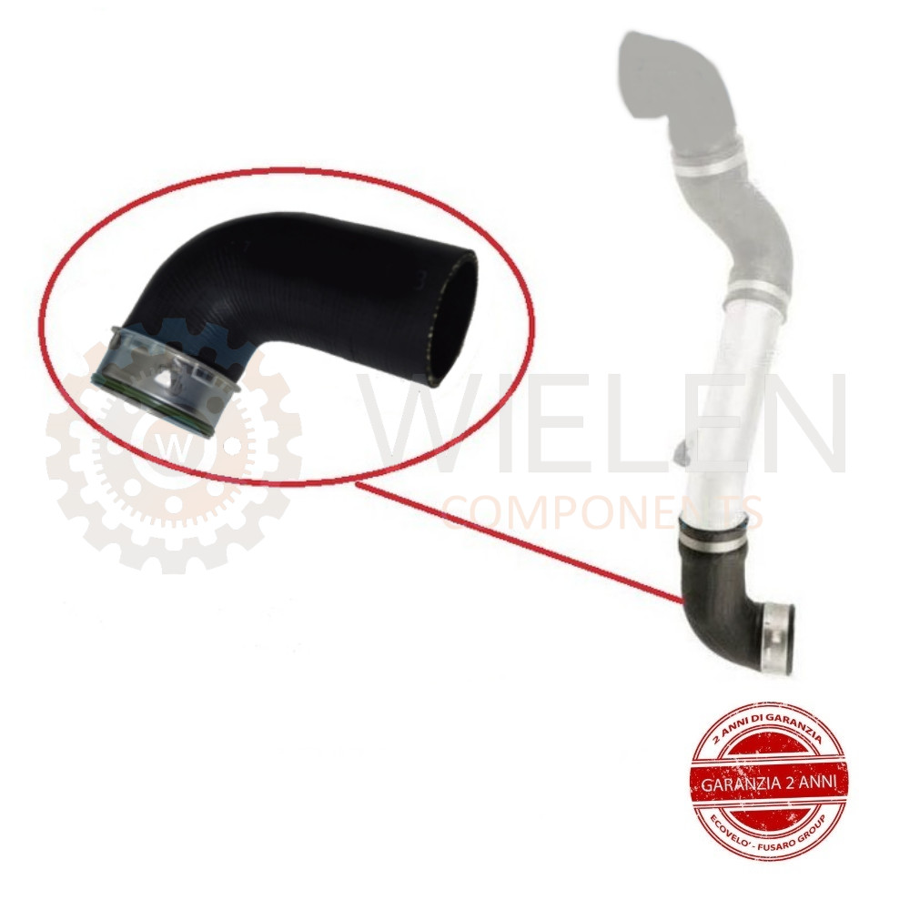 Sleeve Intercooler Hose Turbo Air For BMW X3 E83 3.0d 3.0sd 