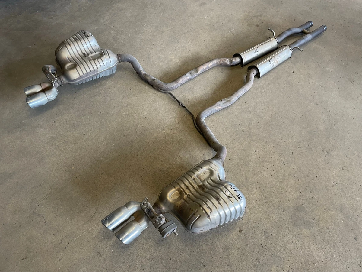 komplette Auspuffanlage Audi A6 4F Coupe QUATTRO Auspuff 