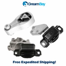 2008-2015 for Smart Fortwo Right Engine Motor & Transmission Mount Set 3PCS