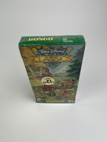 VHS Tape 1989 Walt Disney Mini Classics BONGO Dancing Bear - Picture 4 of 6