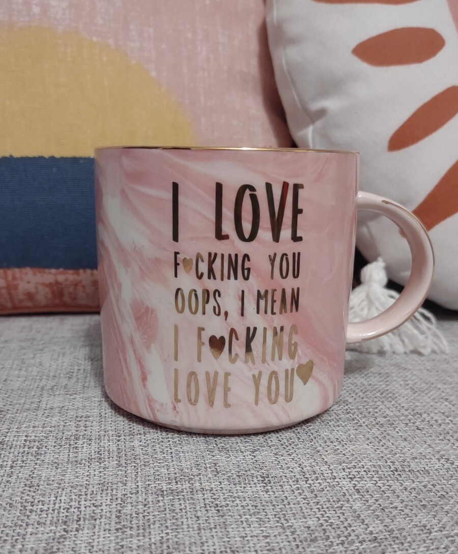 Valentines Day Gift Mug for Her Wife Mom Girlfriend Funny Gift Love  Birthday Pin