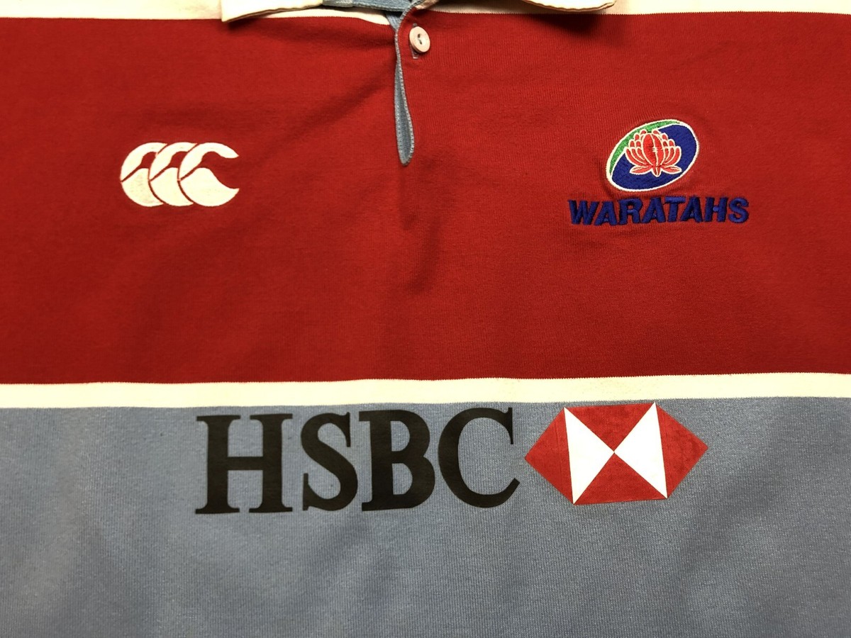 Vintage NSW Waratahs 2003 Jersey Canterbury Rugby Union