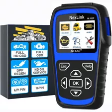 Heavy Duty Truck  Full Systems Diagnostic Tool OBD2 Scanner Oil Reset DPF Regen