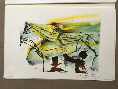 Salvador Dali - Les chevaux de Dali - 6 lithographs portfolio | eBay