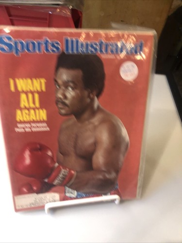 12/15/1975 George Foreman Sports Illustrated - "I Want Ali Again" -Early George! - Picture 2 of 7