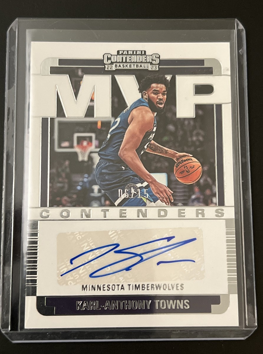 Minnesota Timberwolves Panini Contenders Karl Anthony Towns
