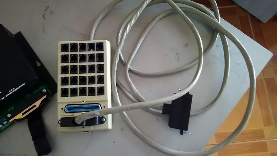 24port Patch Panel + cable for Phone System PBX eBay