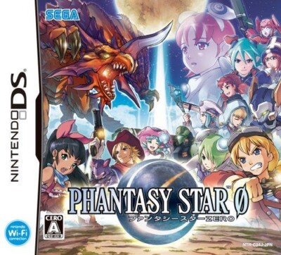 SEGA Phantasy Star Zero 0 Nintendo DS Japanese Game Soft Tested Working Used