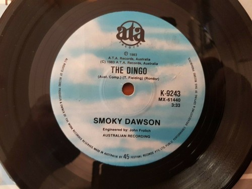 THE DINGO // SMOKY DAWSON RARE OZ COUNTRY ATA 1983