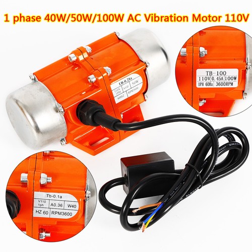 Motore vibrante AC 40/50/100W vibratore asincrono vibrante 3600RPM - Foto 4 di 44