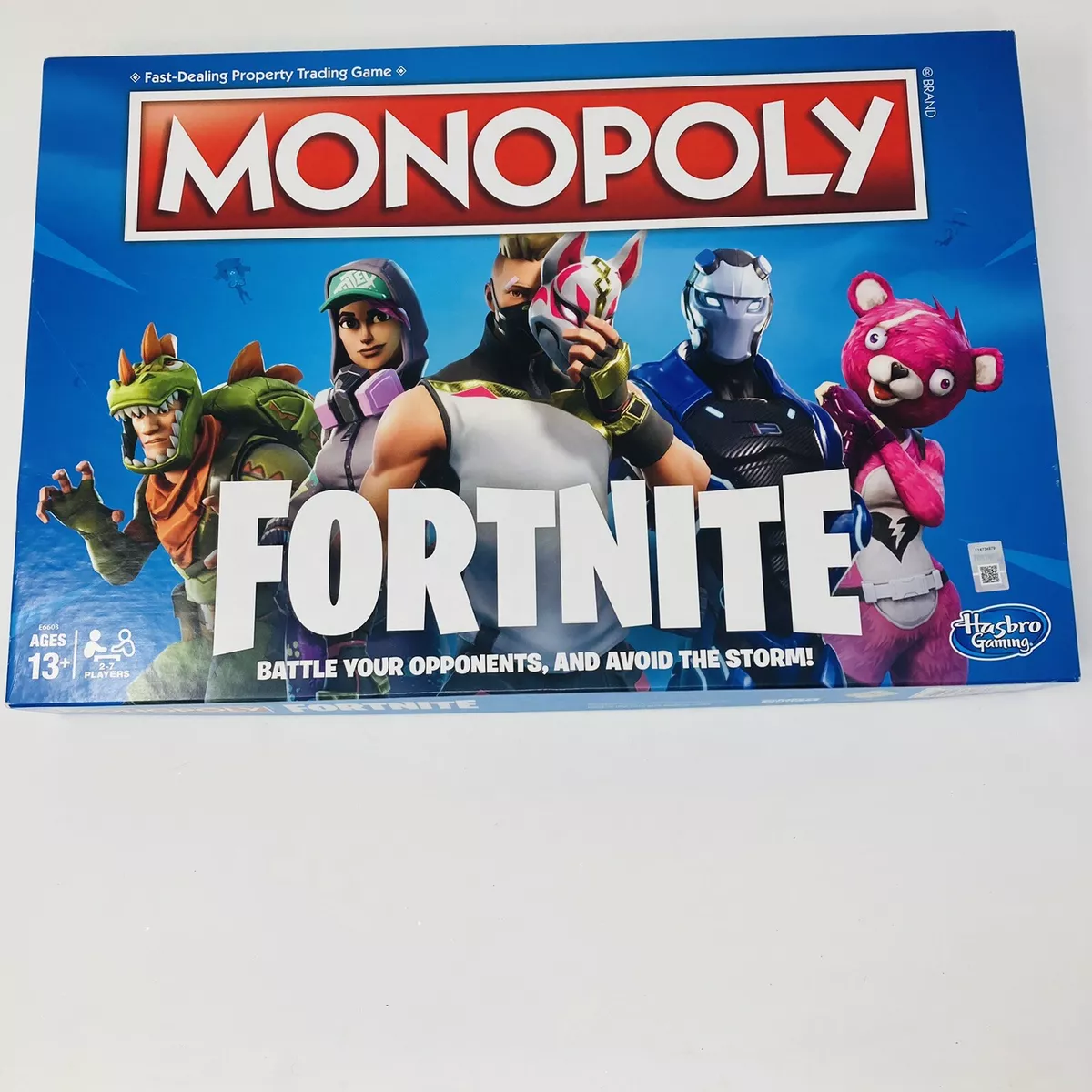 Hasbro FORTNITE MONOPOLY Ages 13+ 2-7 Players