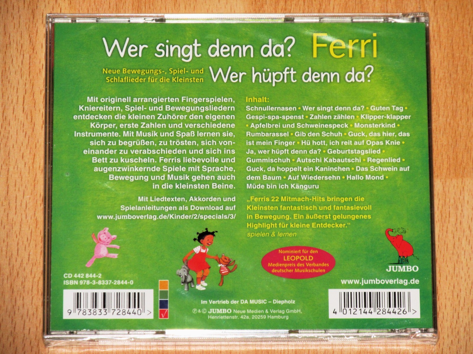 Thumbnail - Ferri - Wer Singt Denn Da? - Wer Hüpft Denn Da? 22 Mitmach-hits - Neu