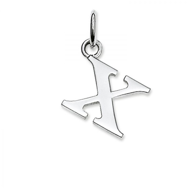 Thomas Sabo AnhäNger 925Er Sterlingsilber Buchstabe X PE611-001-12-image