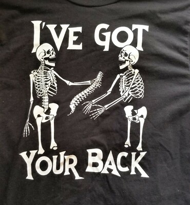 I've Got Your Back Short Sleeve T-shirt Spine Variant NWOT