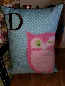 Pottery Barn Kids Brooke D Owl 12 X 16 Throw Pillow Ebay