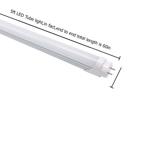 45W T8 LED Tube Lights 5ft G13 Fluorescent Light Bulb Replacement Shop Lamp - Picture 4 of 11