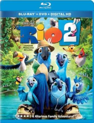 Rio 2 Blu-ray - Blu-ray - VERY GOOD