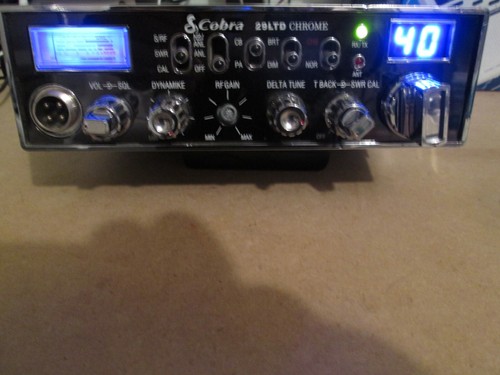 Cobra 29 GTL 40 Channel CB Radio Mobile Transceiver made in Taiwan Vintage - Zdjęcie 2 z 9