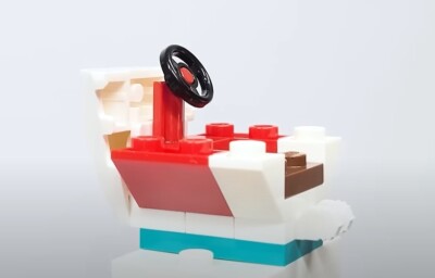 NEW Lego Marvel Guardians Connecting Holiday Space Rocket Sleigh Mini Sets