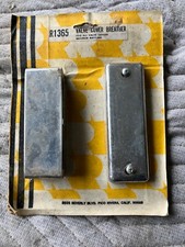 Vintage Rocket Metal Aluminum Valve Cover Oil Breather Rat Rod Gasser R1365