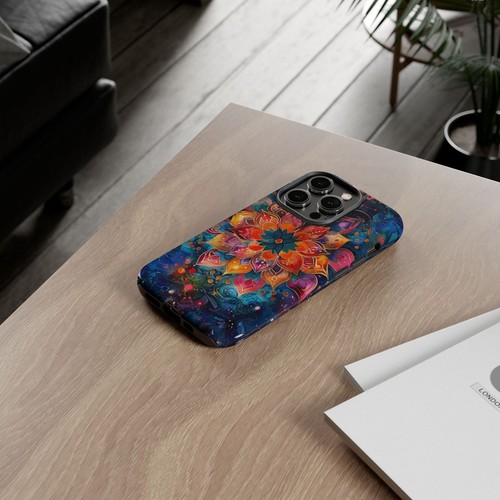 Mandala Flower Watercolor Phone Case for iPhone, Samsung Galaxy, Pixel - 第 72/256 張圖片