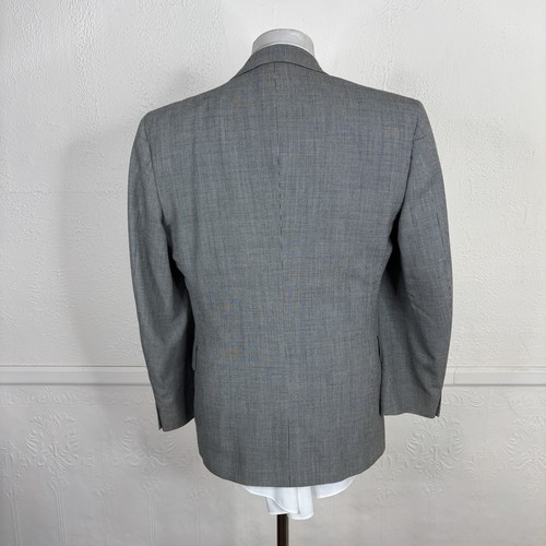 Kuppenheimer 2 Piece Suit Mens 38R 34x29 Black Whtie Gray Houndstooth Check - Picture 8 of 19