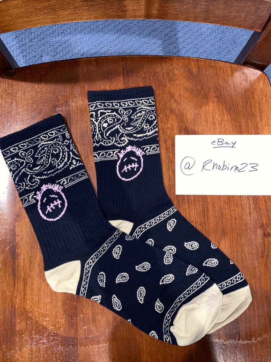 Travis Scott SB Dunk Paisley Socks - 1 Pair | eBay