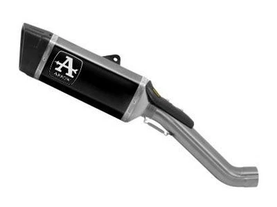 71003PTN - Silencieux Echappement Arrow Pista Dark / Titane Aprilia RSV4 (21-22) - Photo 1/2