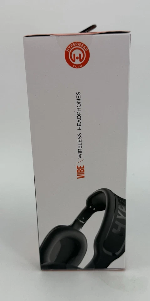 HyperGear “Vibe” Over-Ear Wireless Headphones Black Padded Ear Pad New NIP - Image 3 of 4