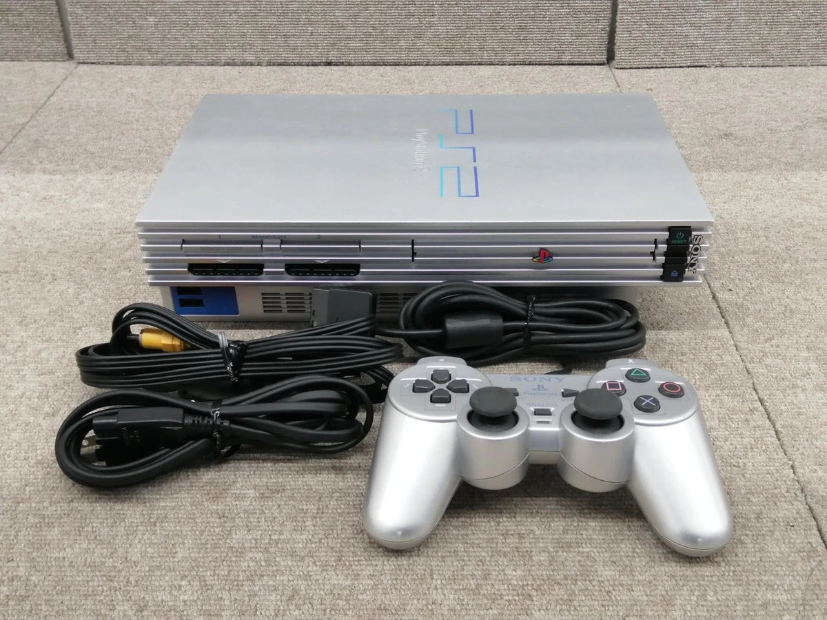 Preços baixos em Sony PlayStation 2 NTSC-J Prata Consoles de