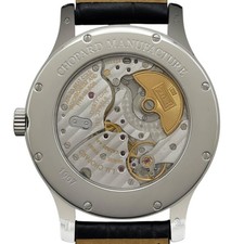 Chopard L.U.C Mark III Classic 161907-1001 Black White Gold Automatic #OK528 2