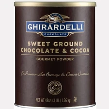Ghirardelli Sweet Ground Chocolate & Cocoa powder (3lbs)