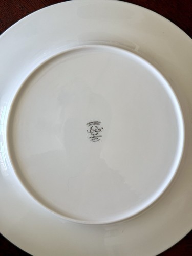 Vintage Retired-Lenox Charleston Platinum-4-4 Piece Place Settings, Mint - Picture 13 of 13