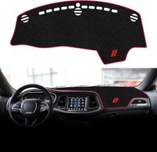 Dash Cover For Dodge Challenger 2015-2023 2024 Accessories Dashboard Red Edge