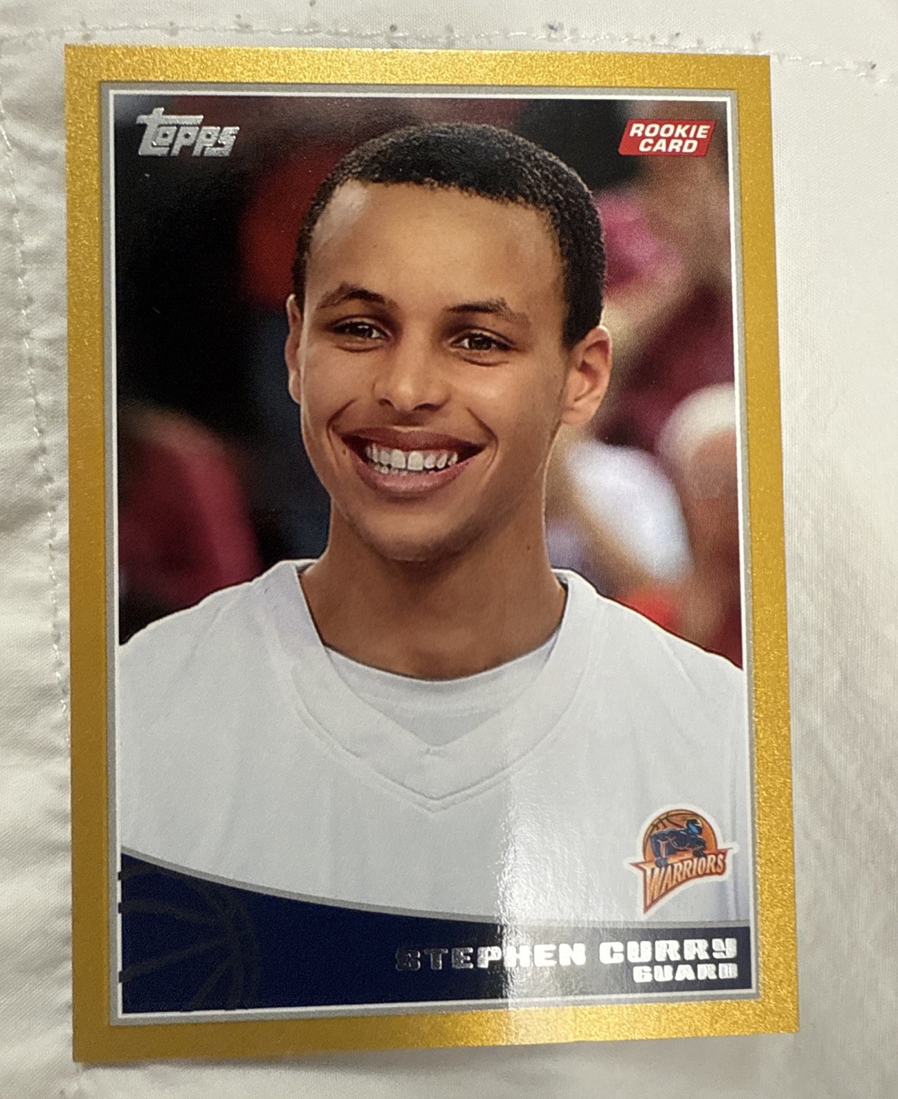 Stephen Curry 2009 Topps Gold RC #321 /2009 Rookie SSP