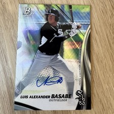 2017 Bowman Platinum Luis Alexander Basabe Auto Chicago White Sox #TPA-LAB