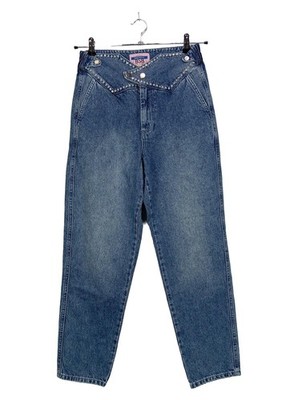 BSB JEANS High Waist Jeans Damen Jeans Gr. DE 36 blau Casual-Look